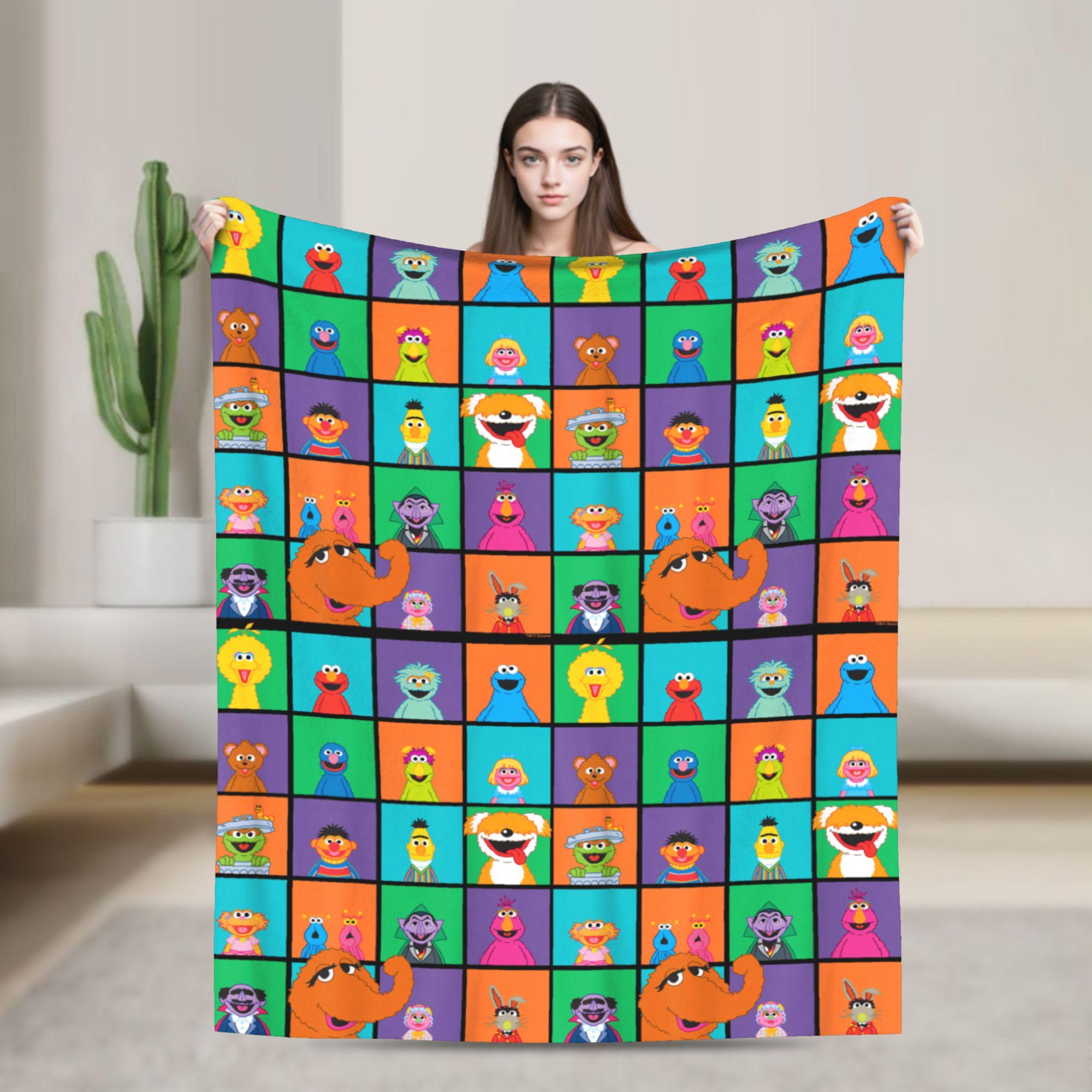 Characters Collage Sesames Streets Cartoon Flannel Blanket Warm Soft Throw Blanket for Outdoor Fashion Bedspread Bed Cover 75x90cm
Characters Collage Sesames Streets Cartoon Flannel Blanket Warm Soft Throw Blanket for Outdoor Fashion Bedspread Bed Cover 75x90cm