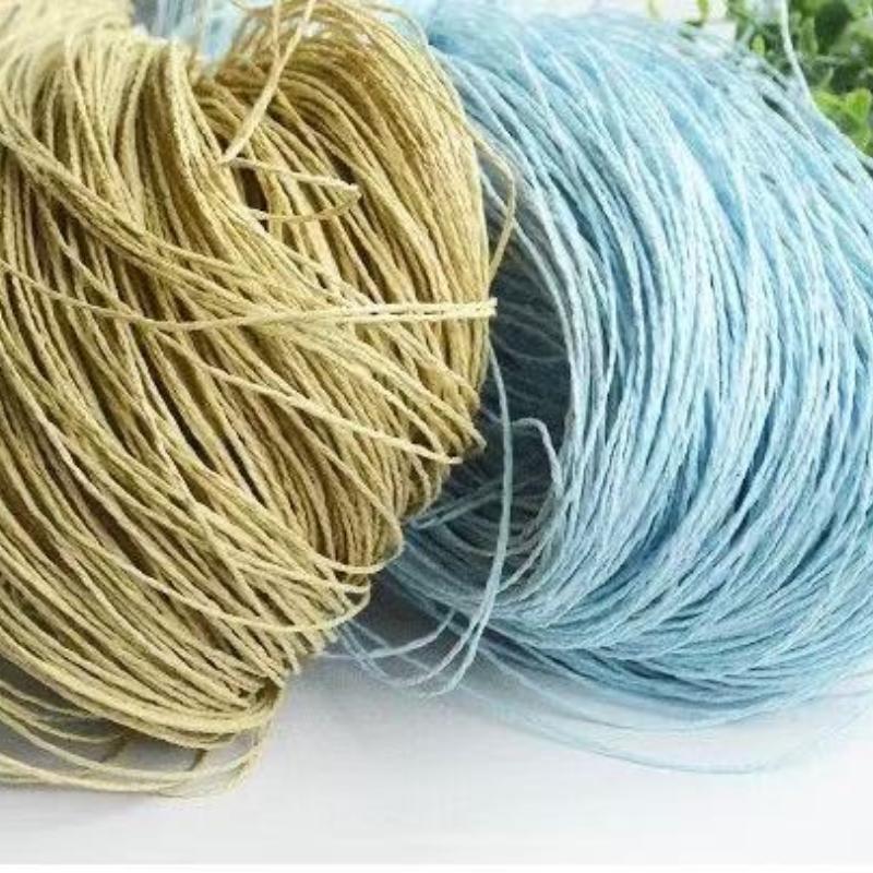 2 Color 500g/lot Raffia Straw Yarn Crochet Yarn for DIY Knitting Summer Straw Hat Handbags Cushions Baskets Material Thread
2 Color 500g/lot Raffia Straw Yarn Crochet Yarn for DIY Knitting Summer Straw Hat Handbags Cushions Baskets Material Thread