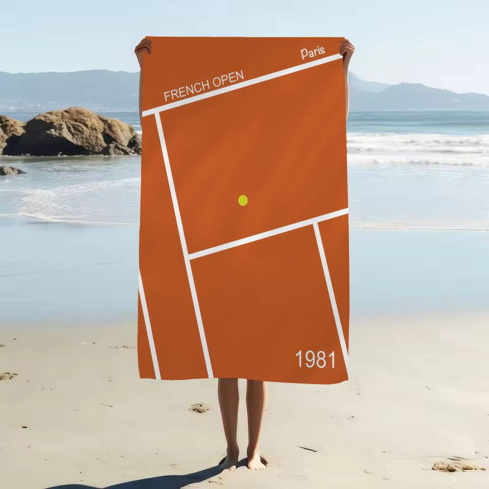 Tennis US French Open Sport Canvas Microfiber Printed Beach Towel Mountain Climbing Yoga Beach Swimming Running Soft Towel W30*H60(CM)
Tennis US French Open Sport Canvas Microfiber Printed Beach Towel Mountain Climbing Yoga Beach Swimming Running Soft Towel W30*H60(CM)