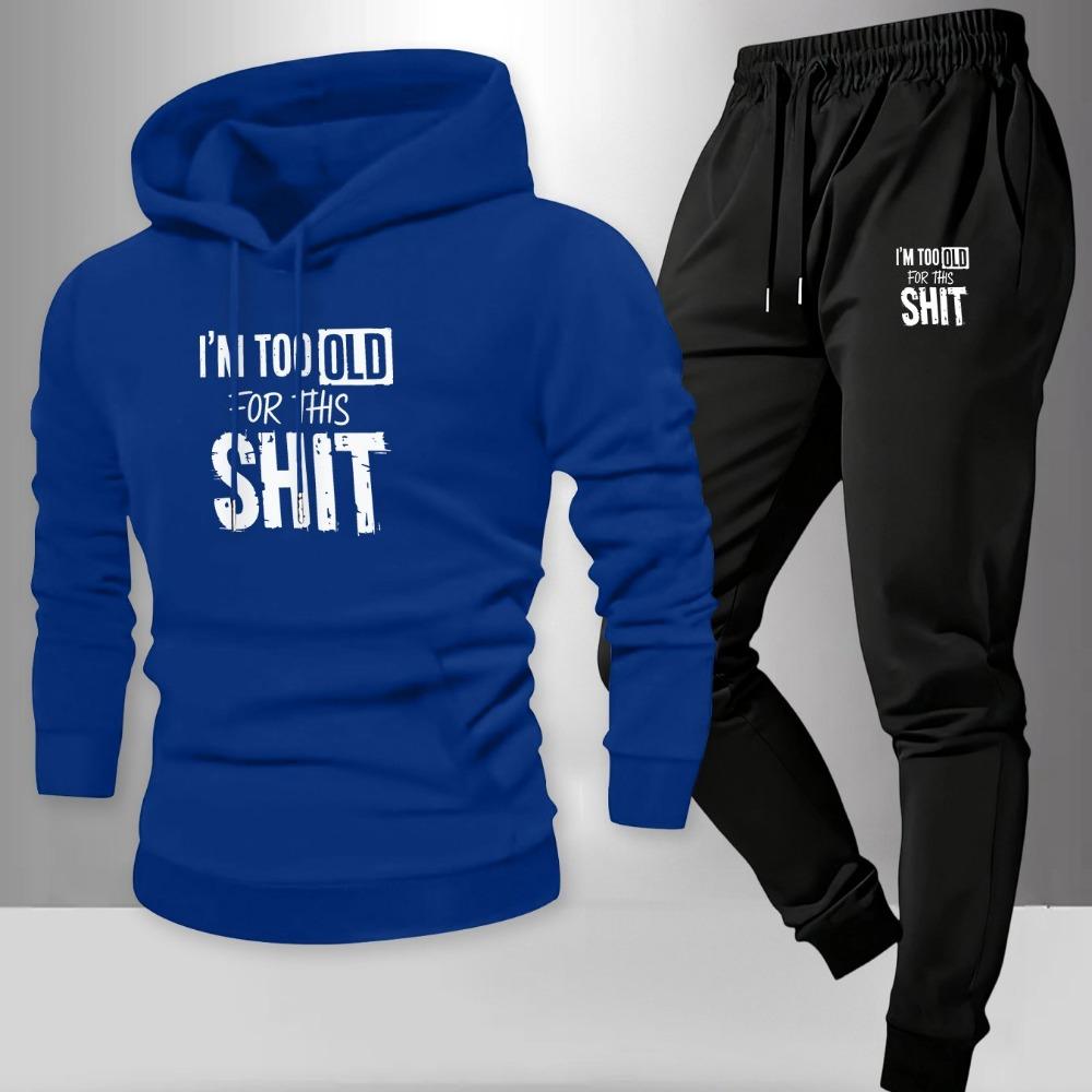 New Fashionable European Style Pattern Selection Men s Loose Couple Hooded Sports Shirt and Men s Pants Two Piece Set, Suitable for Outdoor Sports XXL
New Fashionable European Style Pattern Selection Men s Loose Couple Hooded Sports Shirt and Men s Pants Two Piece Set, Suitable for Outdoor Sports XXL