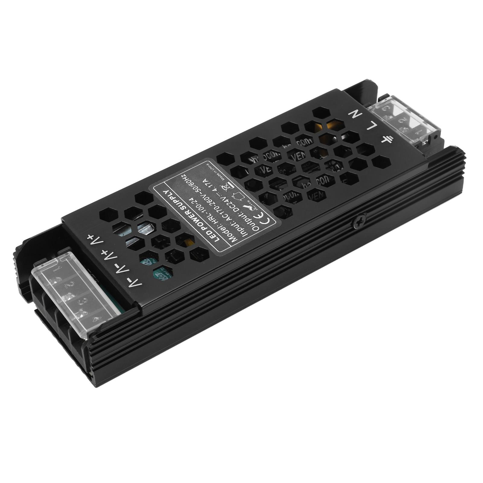 LED Power Supply AC 170‑260V Input 100W Output Light Strip Switching Converter Driver DC24V
LED Power Supply AC 170‑260V Input 100W Output Light Strip Switching Converter Driver DC24V