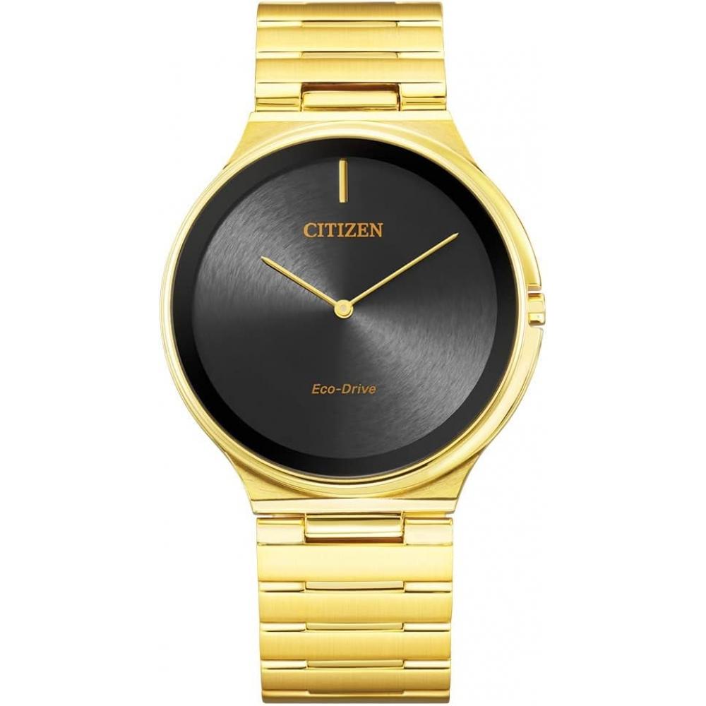 Citizen Uni Eco Drive Modern Stiletto Watch Stainless Steel Gold Tone Bracelet Black Dial 5 Inches Modern Gold Tone Bracelet Black Dial.
Citizen Uni Eco Drive Modern Stiletto Watch Stainless Steel Gold Tone Bracelet Black Dial 5 Inches Modern Gold Tone Bracelet Black Dial.