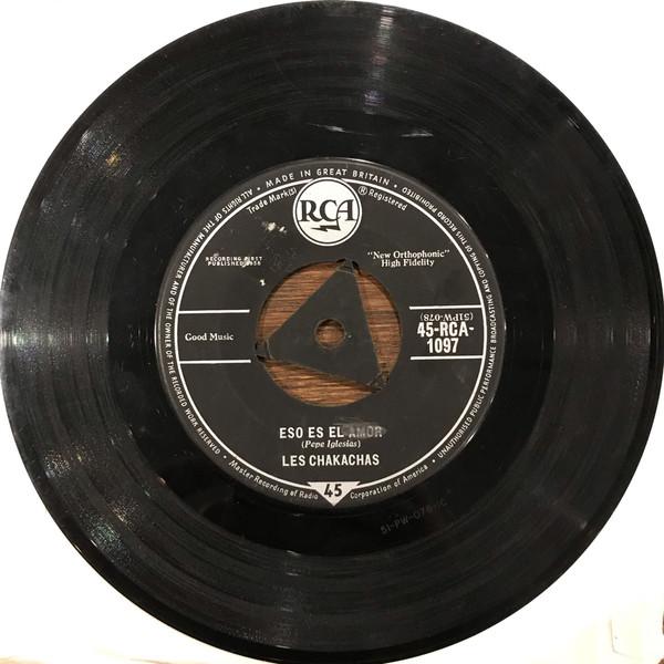 7inch Record CHAKACHAS - Eso Es El Amor / Ay! Mulata 45RCA1097 RCA 1958 UK Latin Used
7inch Record CHAKACHAS - Eso Es El Amor / Ay! Mulata 45RCA1097 RCA 1958 UK Latin Used