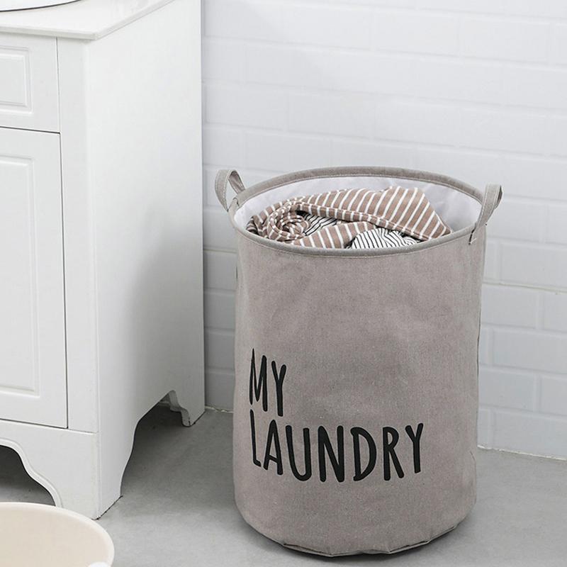 Bathroom Laundry Basket Linen Cotton Foldable Laundry Hamper Waterproof Clothes Toys Organizer High Capacity Home Storage Basket
Bathroom Laundry Basket Linen Cotton Foldable Laundry Hamper Waterproof Clothes Toys Organizer High Capacity Home Storage Basket
