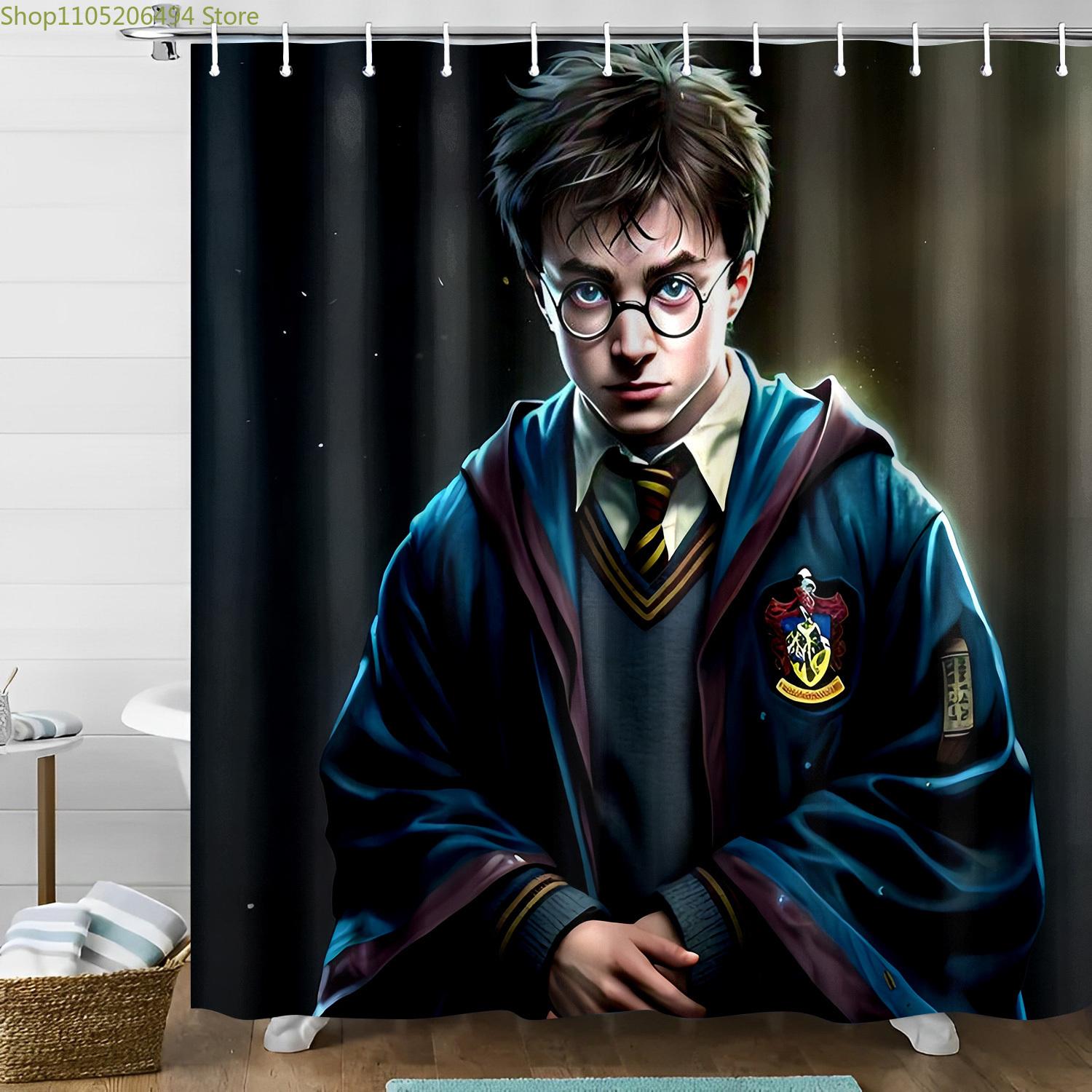 Shower Curtain Inspired by Warner Bros Featuring a Magical School, Perfect for Valentine S Day. This Bathroom Decor Comes with 90x180cm
Shower Curtain Inspired by Warner Bros Featuring a Magical School, Perfect for Valentine S Day. This Bathroom Decor Comes with 90x180cm