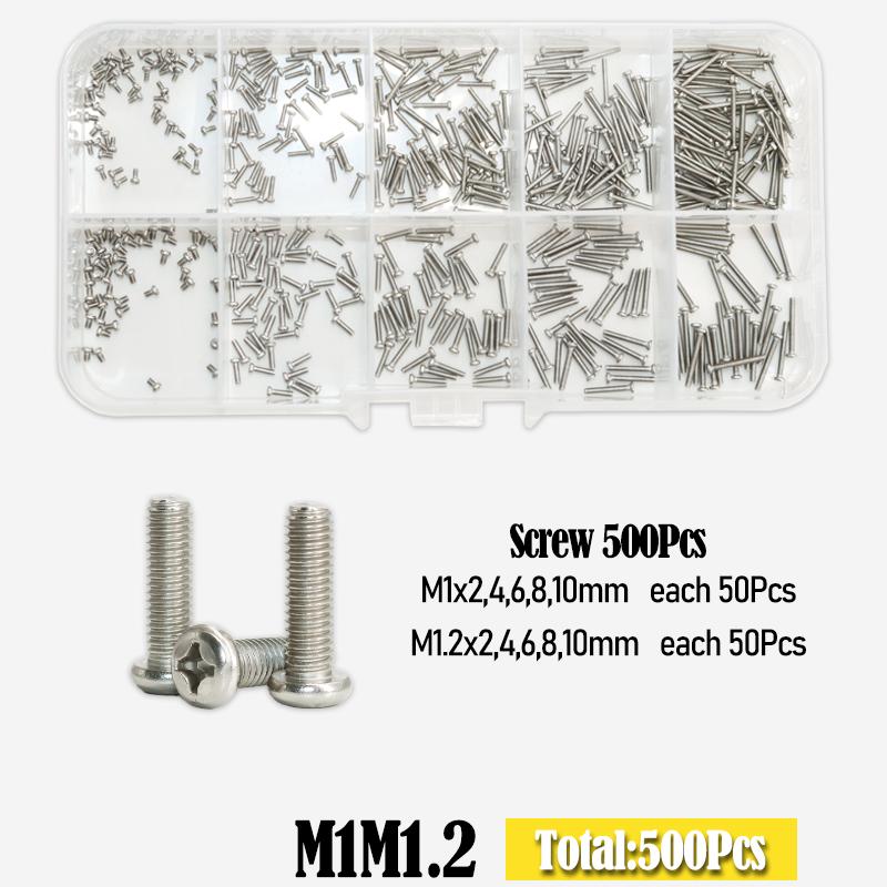 Маленький крепежный винт M1 M2 M3 из нержавеющей стали с круглой головкой Phillips, крестообразная гайка для центрального процессора, материнской платы, игрового ноутбука, очков
Маленький крепежный винт M1 M2 M3 из нержавеющей стали с круглой головкой Phillips, крестообразная гайка для центрального процессора, материнской платы, игрового ноутбука, очков