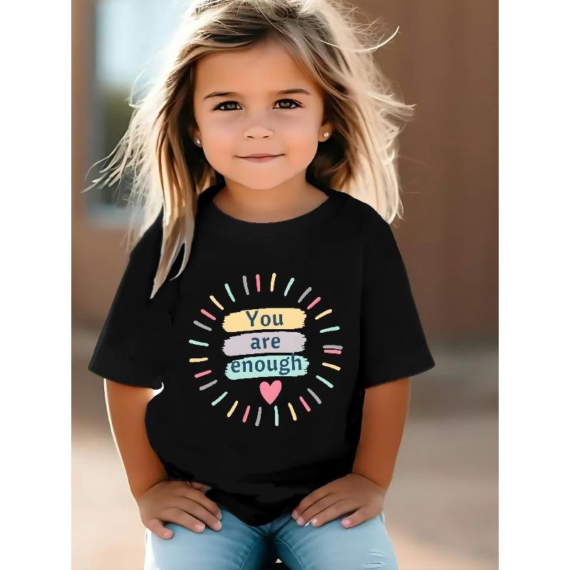 European sizes A Trendy And Relaxed Short-Sleeve T-Shirt with a Round Neckline for Girls, Adorned with Charming And Vibrant Designs 164cm чорний
European sizes A Trendy And Relaxed Short-Sleeve T-Shirt with a Round Neckline for Girls, Adorned with Charming And Vibrant Designs 164cm чорний