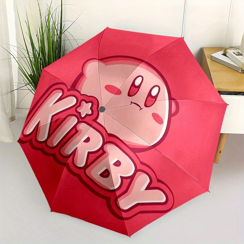 1pc Kirby Adventure Game Character Umbrella with Plastic Handle,Suitable for All Seasons Home Travel Outdoor UmbrellaM918
1pc Kirby Adventure Game Character Umbrella with Plastic Handle,Suitable for All Seasons Home Travel Outdoor UmbrellaM918