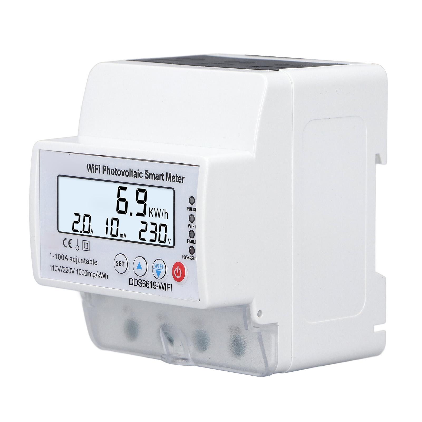 WiFi Photovoltaic Smart Meter 110V 220V 1100A Breaker Timer for Tuya 1PH 4P Solar Bidirectional
WiFi Photovoltaic Smart Meter 110V 220V 1100A Breaker Timer for Tuya 1PH 4P Solar Bidirectional