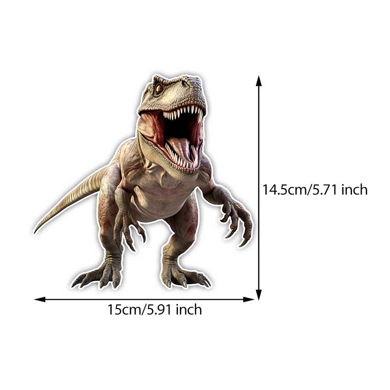 Car Sticker Dinosaur Vinyl Decal Waterproof Rear Window Motorcycle Camper Bumper Truck Laptop Decoration TM407 A-15cm Longest Side
Car Sticker Dinosaur Vinyl Decal Waterproof Rear Window Motorcycle Camper Bumper Truck Laptop Decoration TM407 A-15cm Longest Side