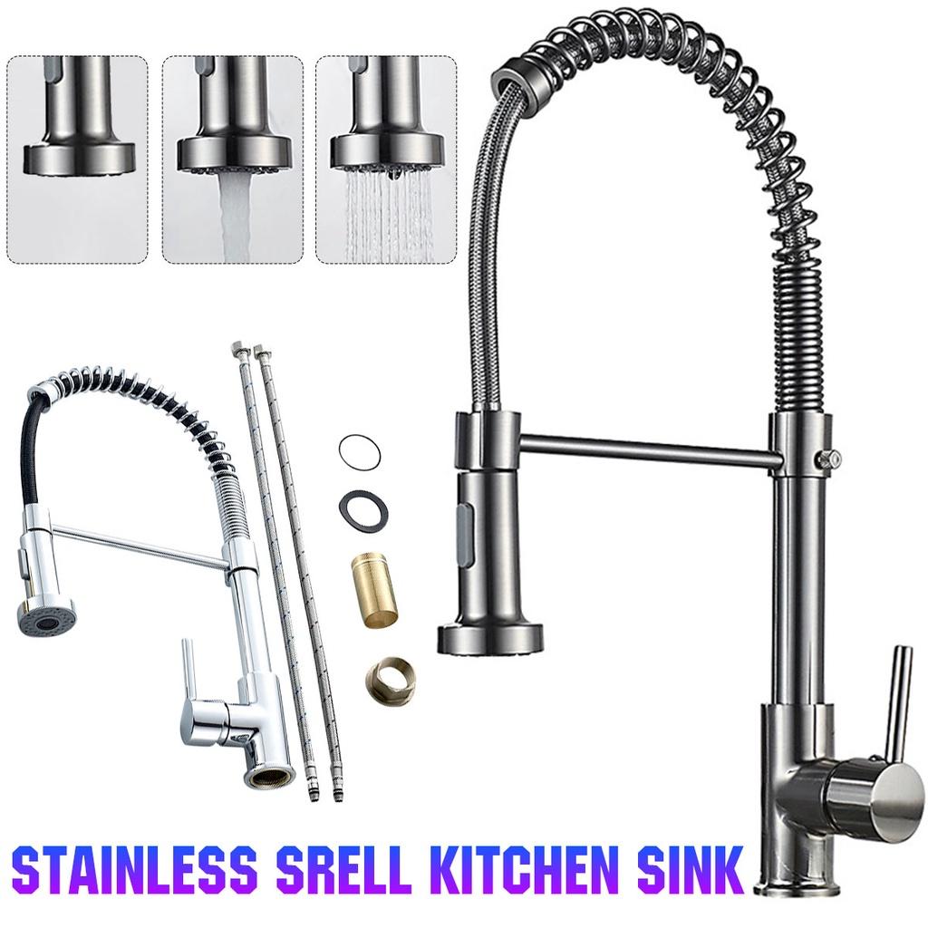 Полированная нержавеющая сталь Черный Однорычажный Смеситель для кухонной раковины 360° Вращающийся Смеситель холодной и горячей воды Настольный серебряный
Полированная нержавеющая сталь Черный Однорычажный Смеситель для кухонной раковины 360° Вращающийся Смеситель холодной и горячей воды Настольный серебряный