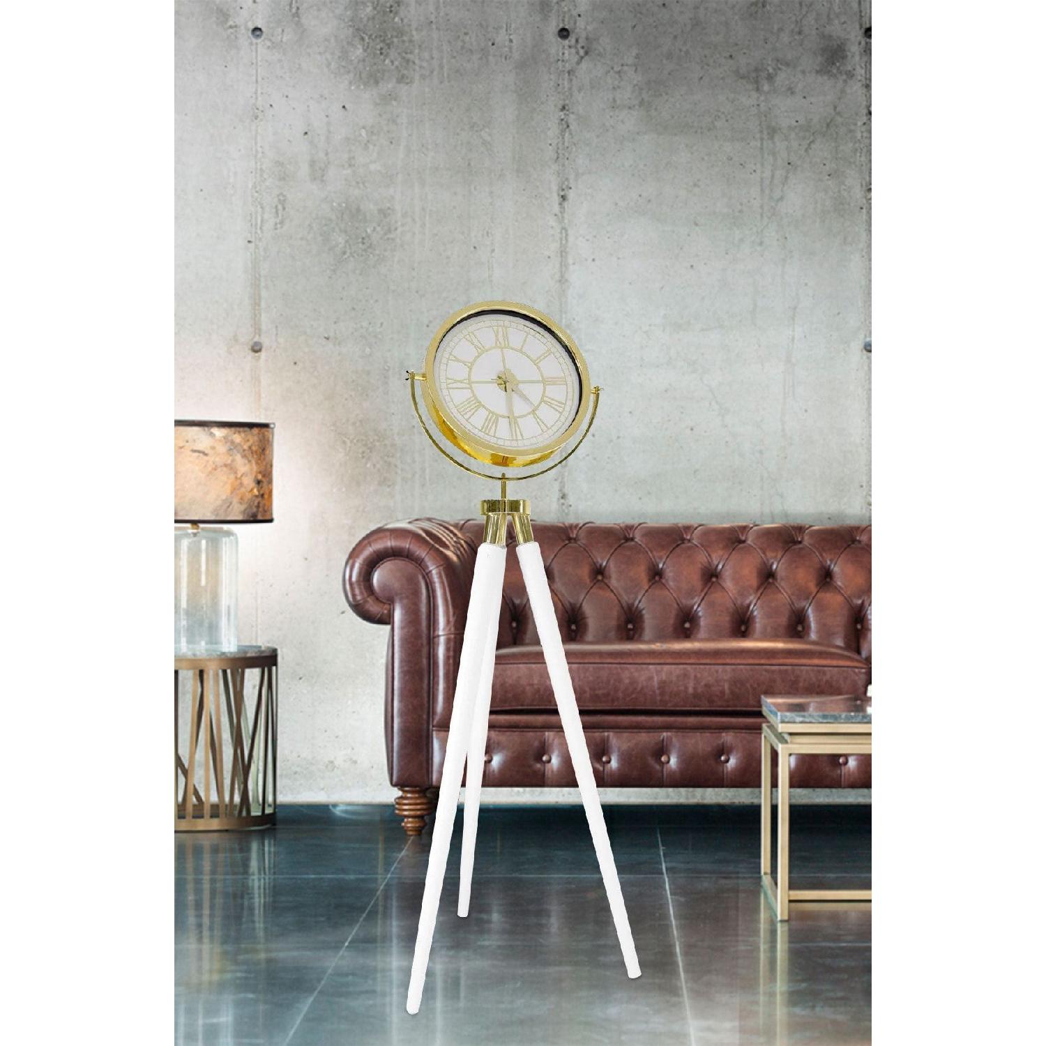 Tripod, Footed, Gold - White Footed, Decorative Clock, 170cm Tripot, Clock
Tripod, Footed, Gold - White Footed, Decorative Clock, 170cm Tripot, Clock