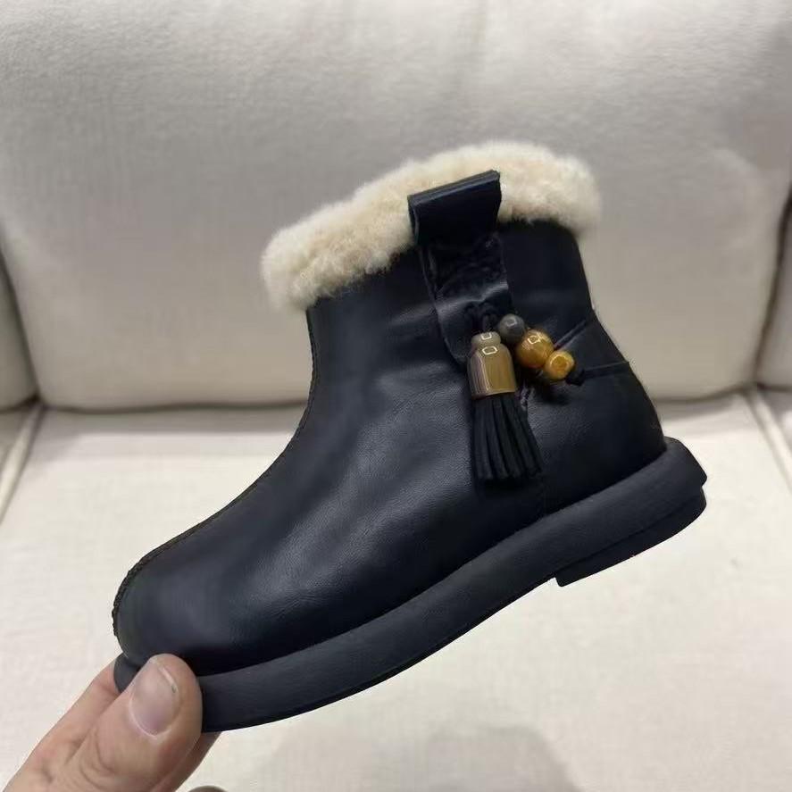 Girls British Style Warm Short Boots - Autumn/Winter New Arrivals, Fashionable Non-slip Soft Sole, Stylish Side Zipper. 27-31 (Set of 5)
Girls British Style Warm Short Boots - Autumn/Winter New Arrivals, Fashionable Non-slip Soft Sole, Stylish Side Zipper. 27-31 (Set of 5)