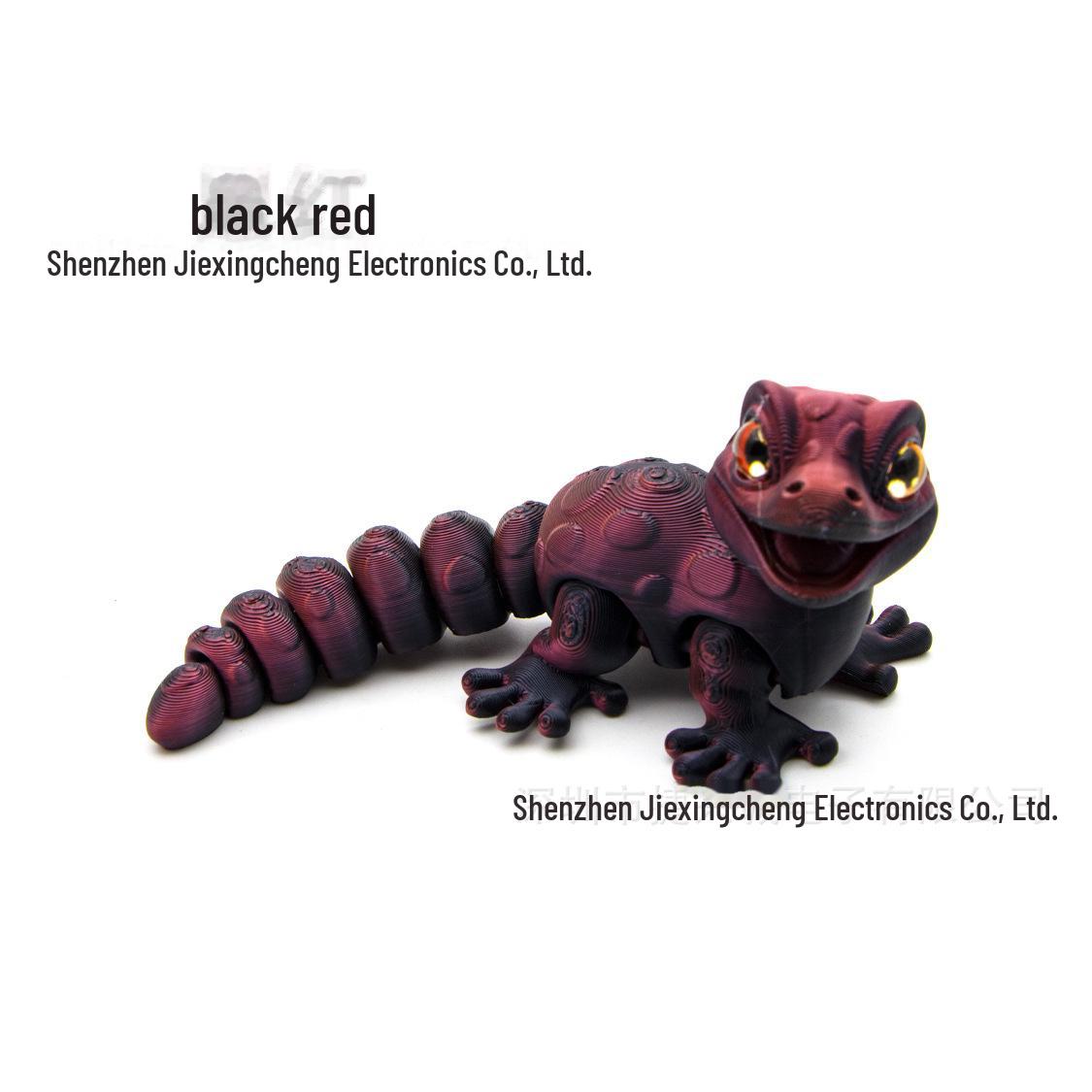 3D-печатная разноцветная мини-игрушка хамелеон-геккон с имитацией глаз
3D-печатная разноцветная мини-игрушка хамелеон-геккон с имитацией глаз