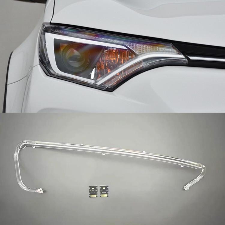 LED Daytime Running Light & Light Guide Strip Replacement for 2016-2019 Toyota RAV4 Headlights. Passenger Daylight LED Chip
LED Daytime Running Light & Light Guide Strip Replacement for 2016-2019 Toyota RAV4 Headlights. Passenger Daylight LED Chip