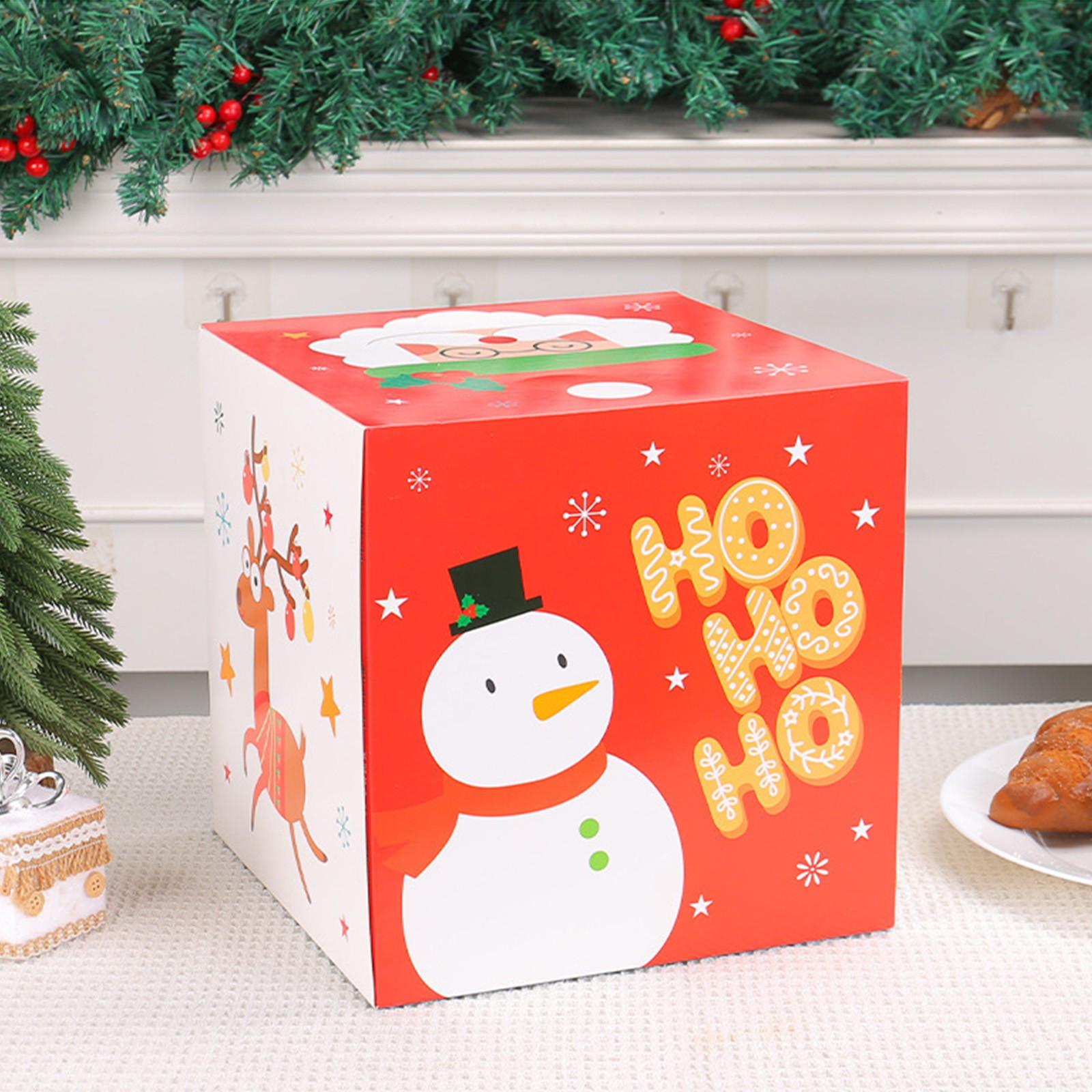 Рождественская подарочная коробка, рождественская бумажная подарочная коробка для конфет, украшение, рождественская подарочная бумажная коробка, складная упаковочная коробка One Size
Рождественская подарочная коробка, рождественская бумажная подарочная коробка для конфет, украшение, рождественская подарочная бумажная коробка, складная упаковочная коробка One Size