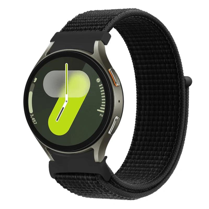 Nylon Loop Strap For Samsung Galaxy Watch 7/FE/6/5/4 40mm 44mm Sports Bracelet Wristband Galaxy Watch 6-4 Classic 47mm 46mm Band Watch 7 40mm 44mm
Nylon Loop Strap For Samsung Galaxy Watch 7/FE/6/5/4 40mm 44mm Sports Bracelet Wristband Galaxy Watch 6-4 Classic 47mm 46mm Band Watch 7 40mm 44mm