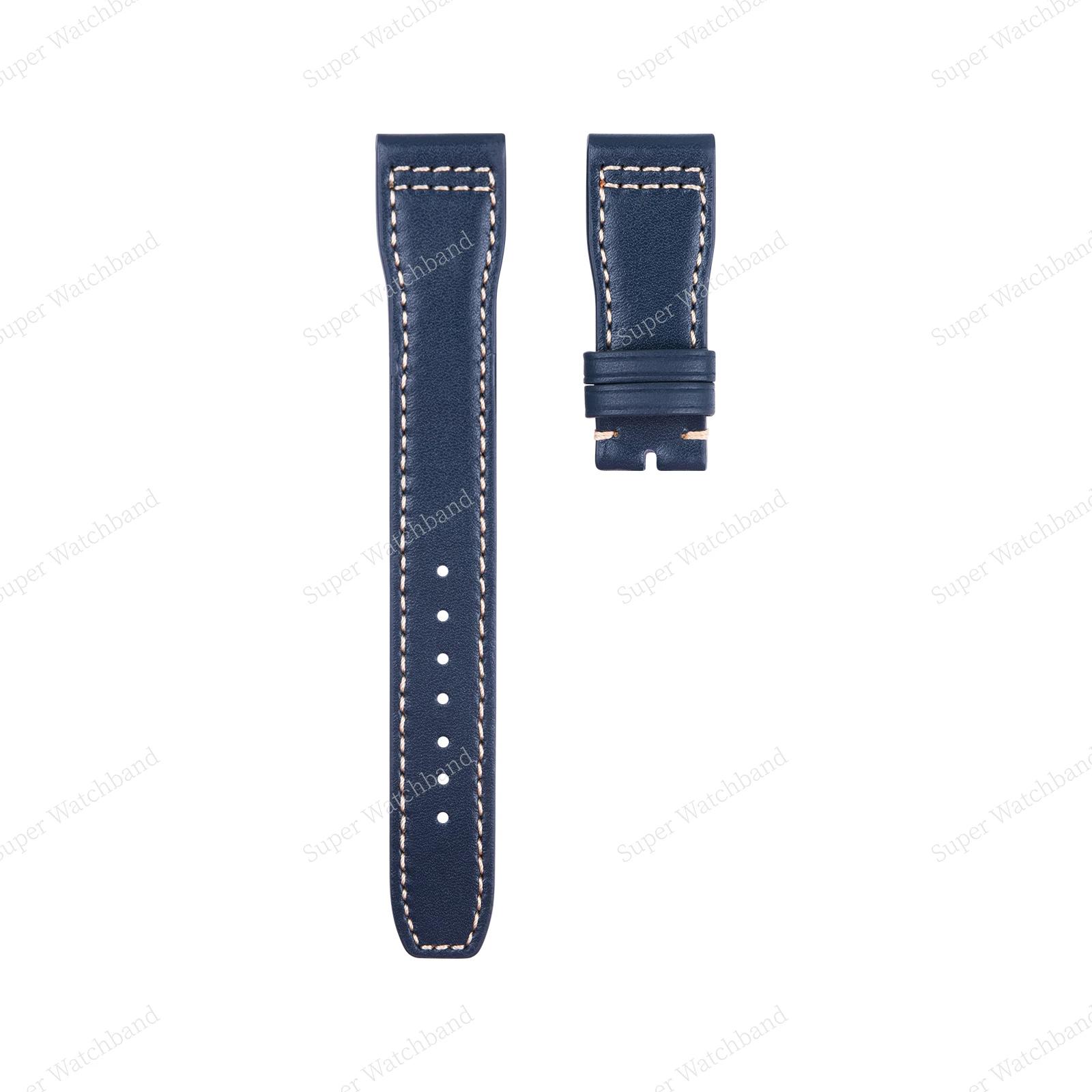 20mm 21mm 22mm Top Grade Quality Real Leather Watchband For IWC Strap SPITFIRE Big Pilot s TOP GUN IW5009 Bracelet Accessories 22mm Mark Buckle&Without Buckle синій
20mm 21mm 22mm Top Grade Quality Real Leather Watchband For IWC Strap SPITFIRE Big Pilot s TOP GUN IW5009 Bracelet Accessories 22mm Mark Buckle&Without Buckle синій