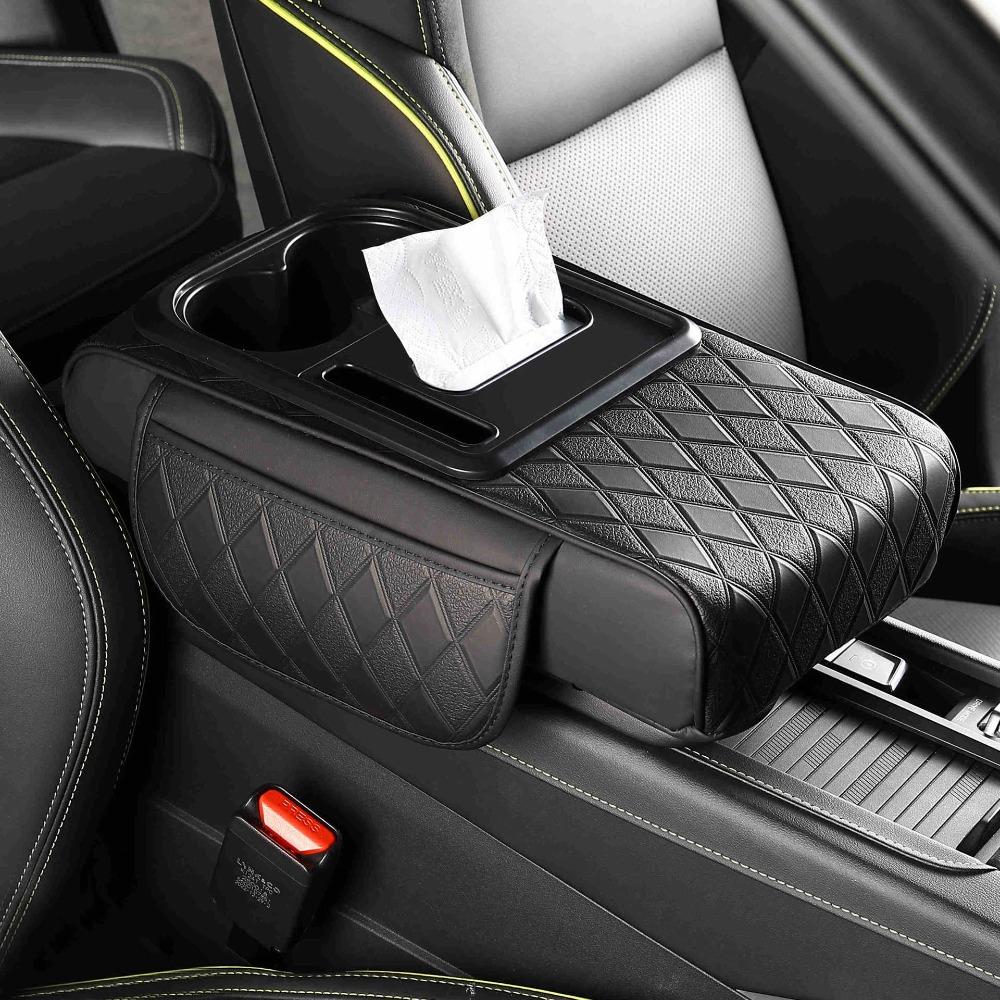 Portable Center Console Armrest Pillow Waterproof Car Console Organizers Armrest Box Universal чорний
Portable Center Console Armrest Pillow Waterproof Car Console Organizers Armrest Box Universal чорний