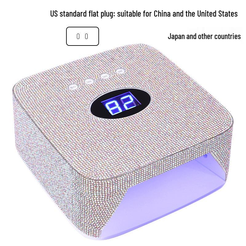 Star Diamond Rechargeable Wireless Nail Lamp with Inlaid Diamonds
Star Diamond Rechargeable Wireless Nail Lamp with Inlaid Diamonds