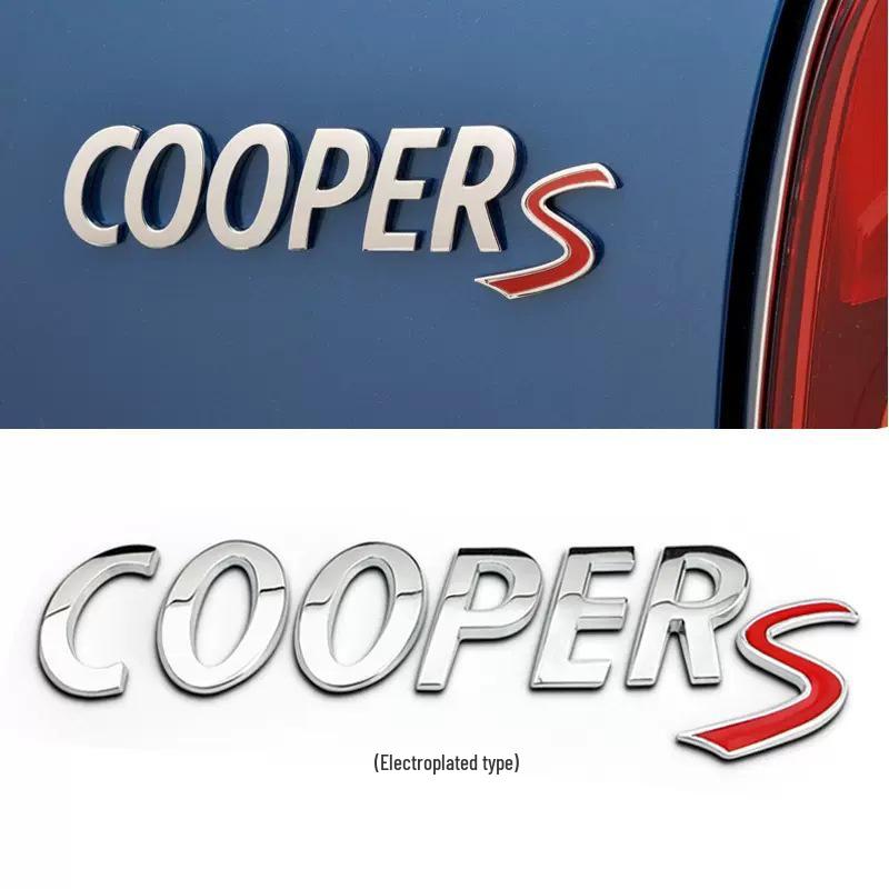 Black 3D Electroplated CooperS Emblem for BMW MINI Rear
Black 3D Electroplated CooperS Emblem for BMW MINI Rear