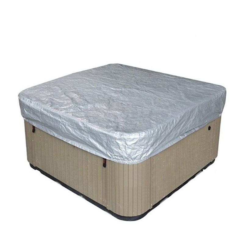 Square Tub Cover Oxford Fabric Spa Cap Cover Outdoor Garden Patio Spa Bathtub Dust Cover Protector Waterproof Dustproof 218x218x30cm срібний
Square Tub Cover Oxford Fabric Spa Cap Cover Outdoor Garden Patio Spa Bathtub Dust Cover Protector Waterproof Dustproof 218x218x30cm срібний