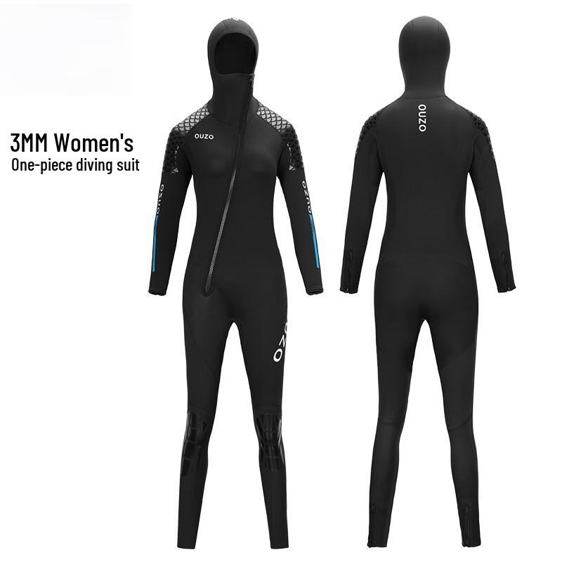 WEZHO Women s 3mm Hooded One-Piece Wetsuit
WEZHO Women s 3mm Hooded One-Piece Wetsuit