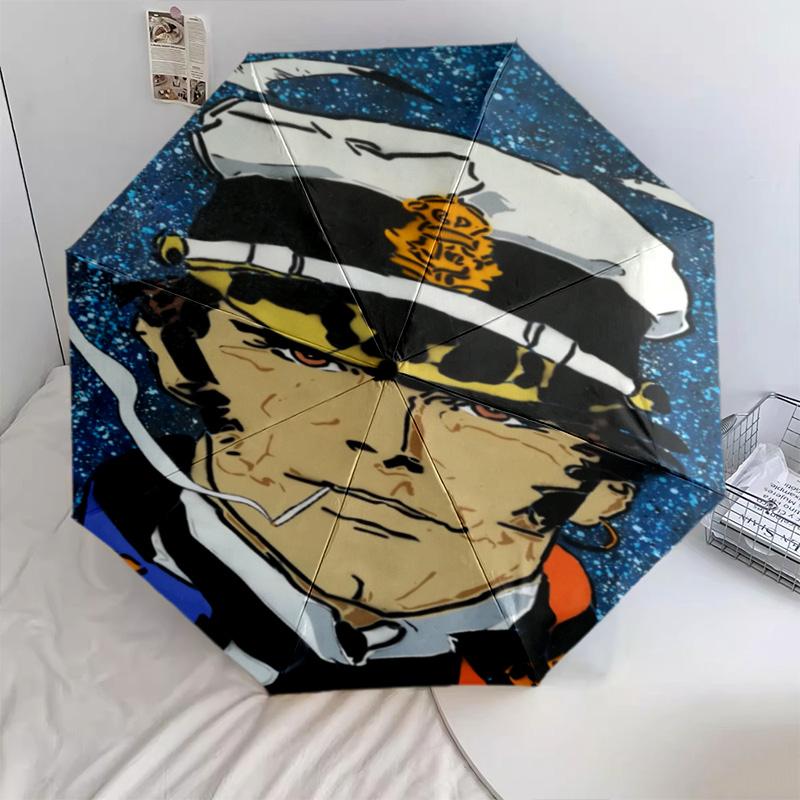 1 PC Automatic Folding Umbrella -Corto Maltese Pattern, Portable & Foldable Design with 8 Ribs, Christmas Birthday Gifts
1 PC Automatic Folding Umbrella -Corto Maltese Pattern, Portable & Foldable Design with 8 Ribs, Christmas Birthday Gifts