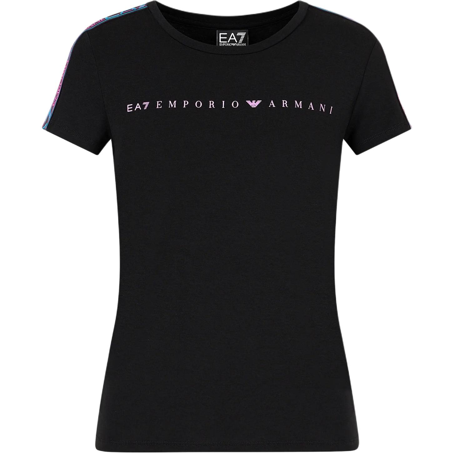 Emporio Armani EA7 SS24 Letter Logo Band Round Neck Elastic Short Sleeve T-Shirt Women tops Black 6DTT03-TJKUZ-1200 S
Emporio Armani EA7 SS24 Letter Logo Band Round Neck Elastic Short Sleeve T-Shirt Women tops Black 6DTT03-TJKUZ-1200 S