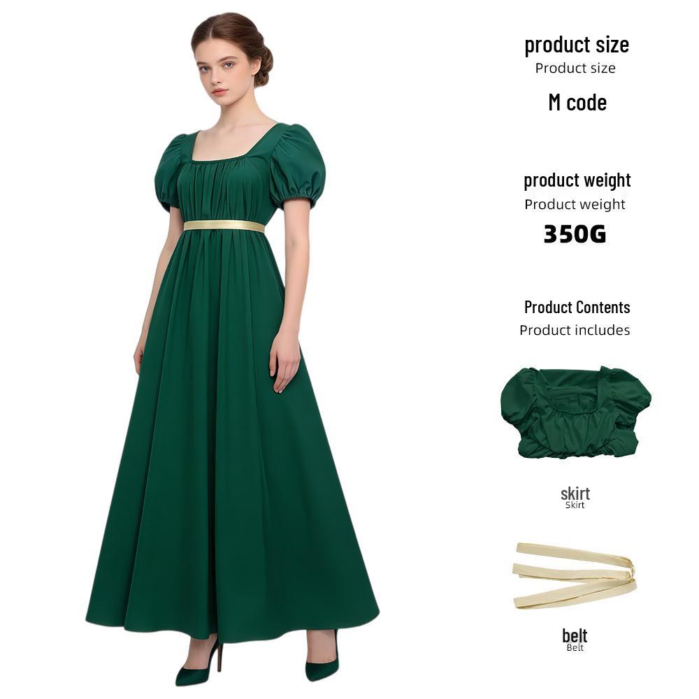 Bridgerton Regency Gown: High-Waisted Victorian Dress for Halloween & Tea Parties Adult M
Bridgerton Regency Gown: High-Waisted Victorian Dress for Halloween & Tea Parties Adult M