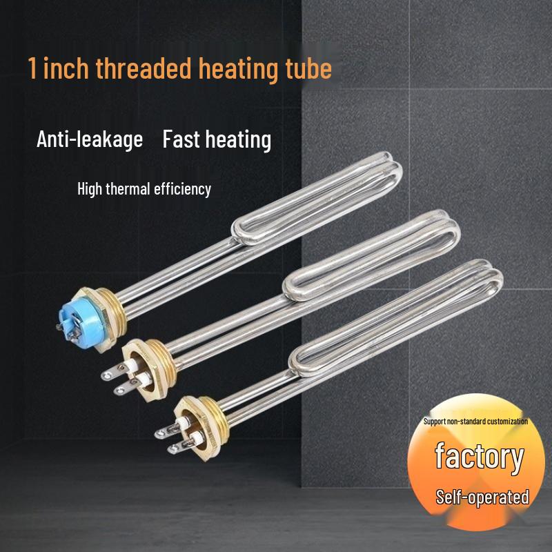 1-Inch DN25 Electric Stainless Steel Heating Element for Water Heaters and Solar Systems 220V 2KW Standard
1-Inch DN25 Electric Stainless Steel Heating Element for Water Heaters and Solar Systems 220V 2KW Standard