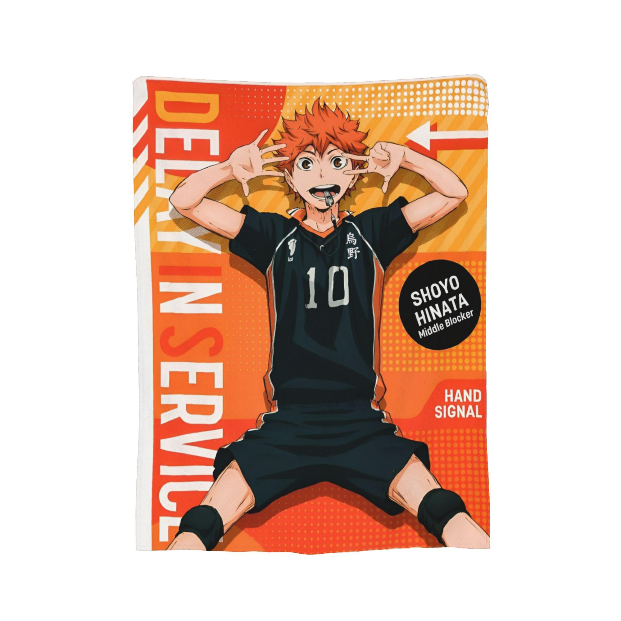 Haikyuu Japanese Anime Flannel Blankets Hinata Shoyo Customized Throw Blanket for Sofa Bedding Lounge 125*100cm Quilt, 100x150cm
Haikyuu Japanese Anime Flannel Blankets Hinata Shoyo Customized Throw Blanket for Sofa Bedding Lounge 125*100cm Quilt, 100x150cm