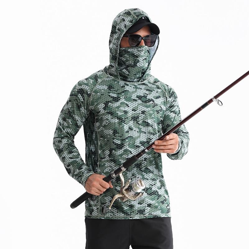 Sharkbatxia Men s Quick-Dry Ice Silk Fishing Suit with UPF50+ Sun Protection L
Sharkbatxia Men s Quick-Dry Ice Silk Fishing Suit with UPF50+ Sun Protection L
