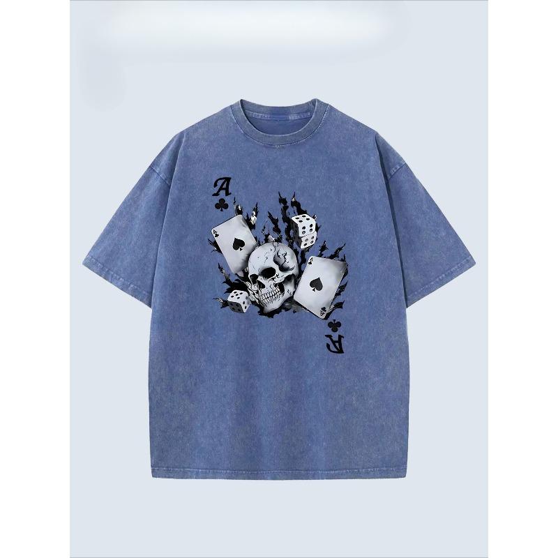 Men s T-Shirt - Relaxed Fit with Playing Card Jack of Spades & Dice Print, Soft Breathable Fabric, Casual Streetwear for Poker Nights & Casual Attire 5XL
Men s T-Shirt - Relaxed Fit with Playing Card Jack of Spades & Dice Print, Soft Breathable Fabric, Casual Streetwear for Poker Nights & Casual Attire 5XL