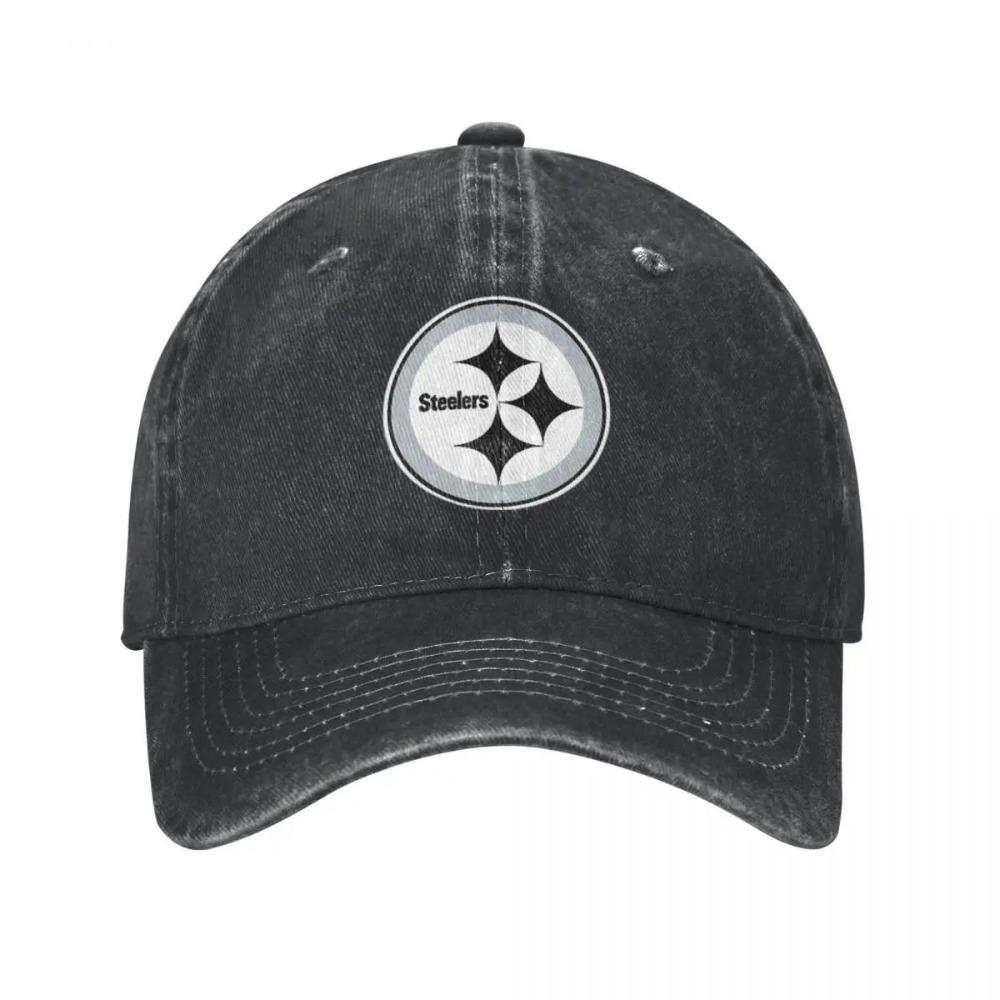 Черно-белые бейсболки с логотипом Steelers, винтажная джинсовая вареная одежда для головы, унисекс, для активного отдыха, для бега, для досуга Adjustable
Черно-белые бейсболки с логотипом Steelers, винтажная джинсовая вареная одежда для головы, унисекс, для активного отдыха, для бега, для досуга Adjustable