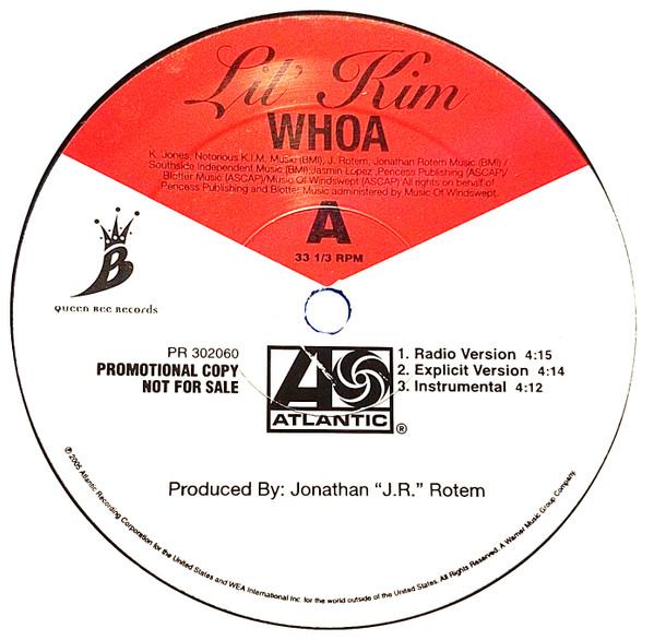 12-дюймовая пластинка LIL KIM - Whoa/Spell Check PR302060 Atlantic 2005 США Рэп и Хип-хоп/R&B Б/У
12-дюймовая пластинка LIL KIM - Whoa/Spell Check PR302060 Atlantic 2005 США Рэп и Хип-хоп/R&B Б/У