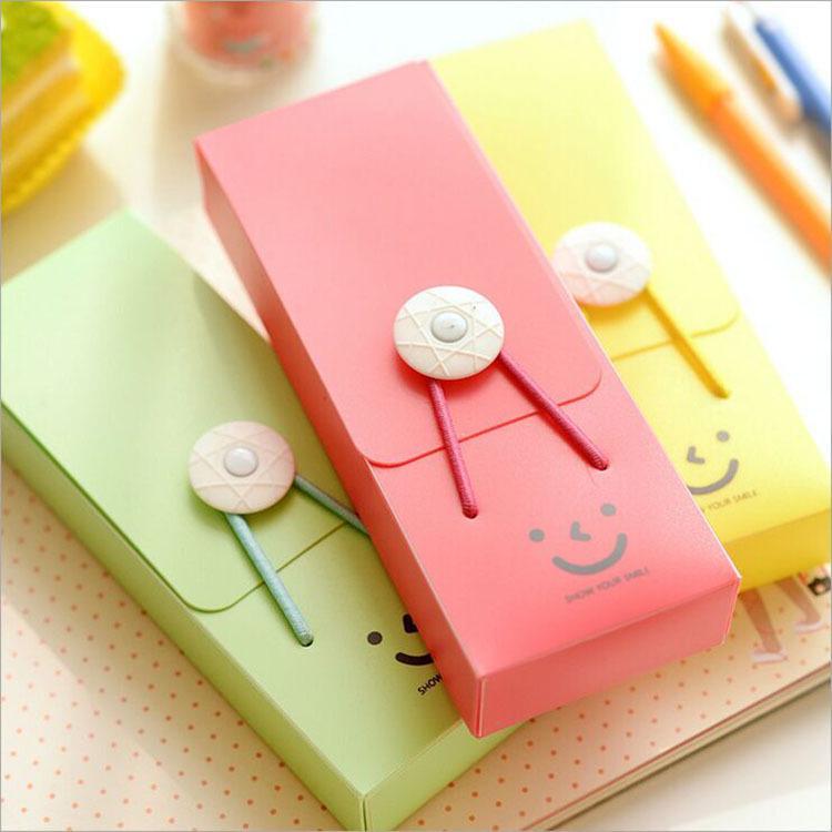 Thick Plastic Pencil Case with Elastic Band and Smile Face Design - Customizable Gift for Students Mixed Colors
Thick Plastic Pencil Case with Elastic Band and Smile Face Design - Customizable Gift for Students Mixed Colors