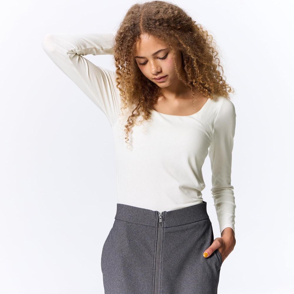 GU by Uniqlo Футболка Bra Feel Stretch Rib с длинным рукавом, теплая +e 01 OFF WHITE/XXL
GU by Uniqlo Футболка Bra Feel Stretch Rib с длинным рукавом, теплая +e 01 OFF WHITE/XXL