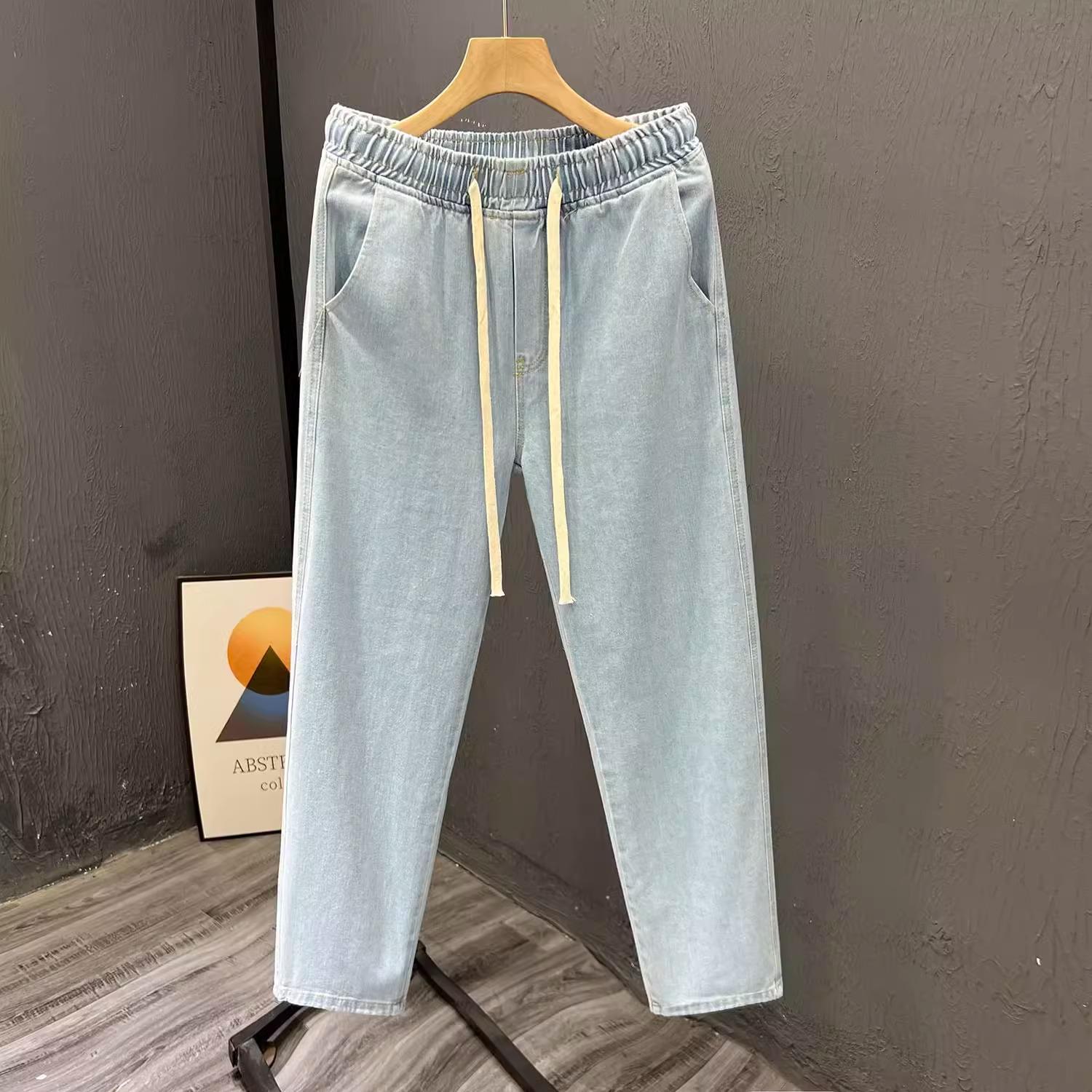 Men s Casual Loose Straight Leg Jeans Thin Wear Resistant Spring Autumn Vintage Workwear Trousers Comfortable Denim Pants XXXL світло-синій колір
Men s Casual Loose Straight Leg Jeans Thin Wear Resistant Spring Autumn Vintage Workwear Trousers Comfortable Denim Pants XXXL світло-синій колір