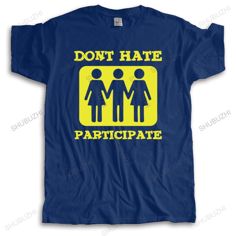 Cotton Tshirt Men Crew Neck Tops Summer mens tshirt DONT HATE PARTICIPATE women unisex teeshirt casual tees bigger size S
Cotton Tshirt Men Crew Neck Tops Summer mens tshirt DONT HATE PARTICIPATE women unisex teeshirt casual tees bigger size S