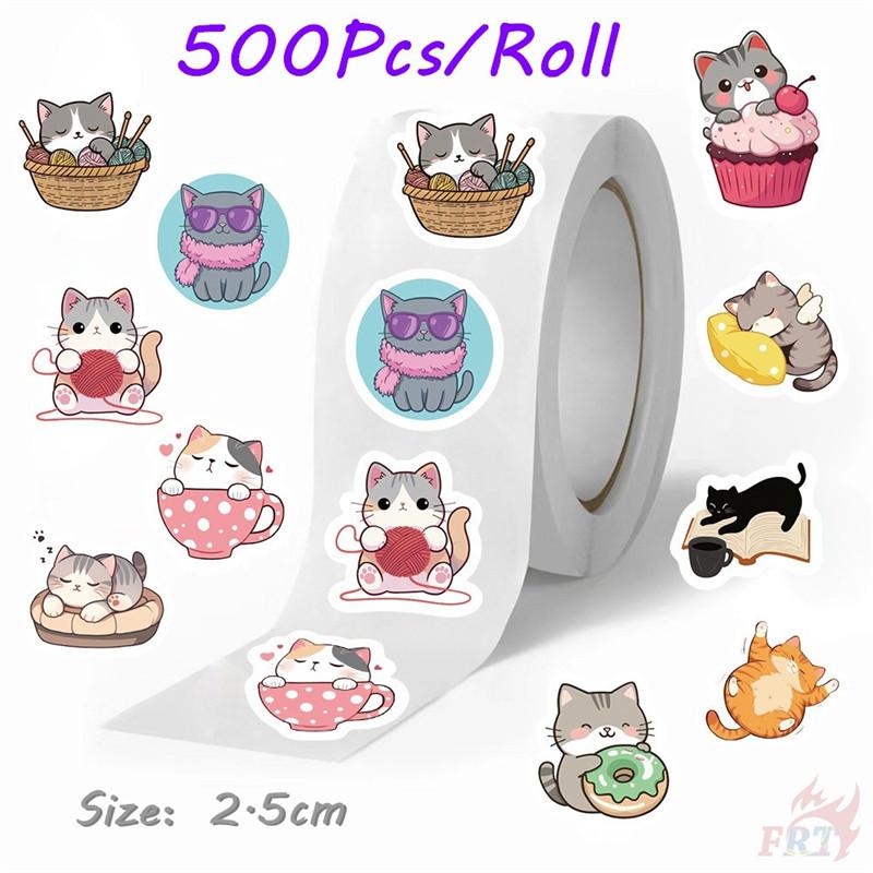 500Pcs/Roll Q Sweet Cat Kids Rewards Stickers - DIY Scrapbooks Album Decor Sealing Label Decals
500Pcs/Roll Q Sweet Cat Kids Rewards Stickers - DIY Scrapbooks Album Decor Sealing Label Decals