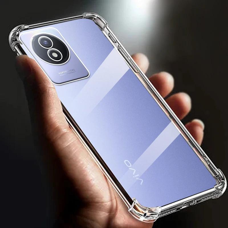 Чехлы Y 11 Funda, утолщенные, с подушкой безопасности, противоударные, прозрачные, мягкие, из ТПУ, чехол для телефона Vivo Y11, 4G, прозрачная задняя крышка 2023
Чехлы Y 11 Funda, утолщенные, с подушкой безопасности, противоударные, прозрачные, мягкие, из ТПУ, чехол для телефона Vivo Y11, 4G, прозрачная задняя крышка 2023
