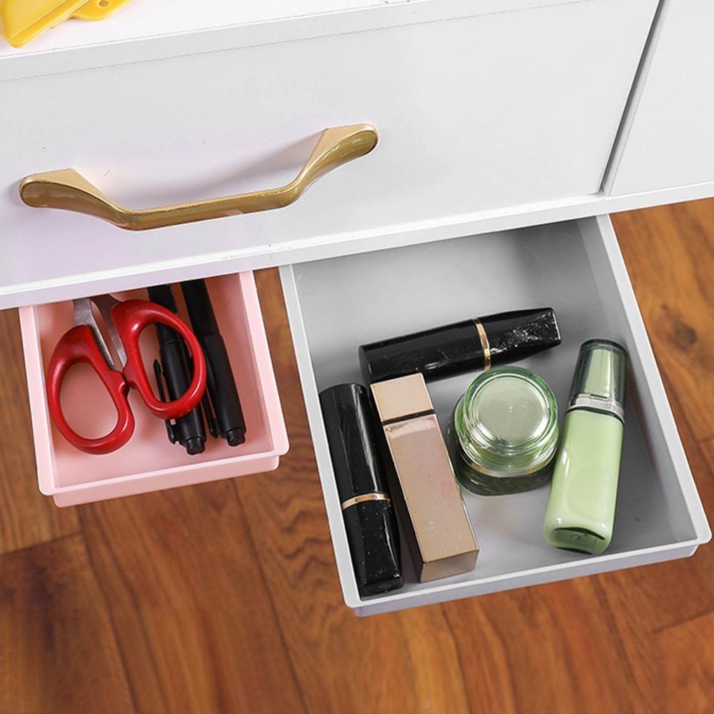Security Punch Free Under Desk Drawer Self Adhesive Pencil Tray Drawer Storage Box Office Use S
Security Punch Free Under Desk Drawer Self Adhesive Pencil Tray Drawer Storage Box Office Use S