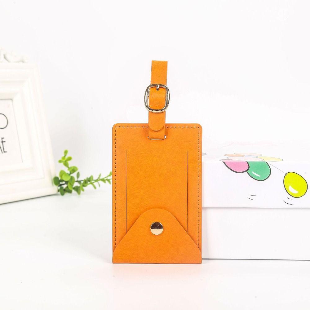 Portable Multicolor Baggage Tag Anti-lost Leather Airplane Suitcase Tag Travel Luggage Tag оранжевый
Portable Multicolor Baggage Tag Anti-lost Leather Airplane Suitcase Tag Travel Luggage Tag оранжевый
