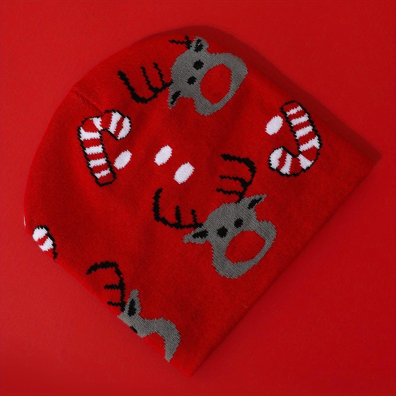 Новая теплая креативная вязаная шапка на рождественскую тематику, идеальная для подарков на праздники
Новая теплая креативная вязаная шапка на рождественскую тематику, идеальная для подарков на праздники