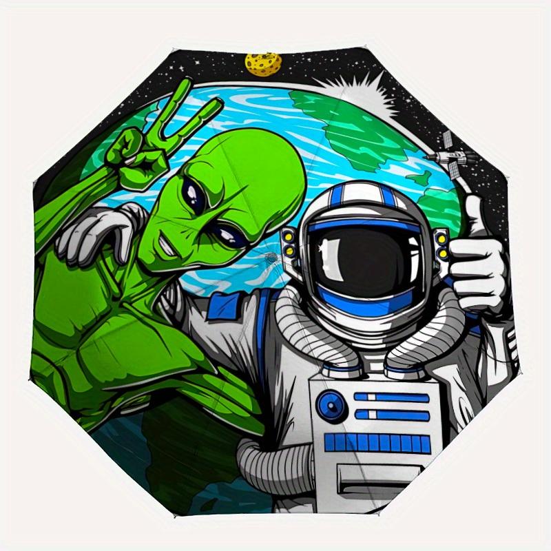 1pc Alien Space Adventure Automatic Open/Close Umbrella, Portable Folding umbrella for Everyday Use yy250826008
1pc Alien Space Adventure Automatic Open/Close Umbrella, Portable Folding umbrella for Everyday Use yy250826008