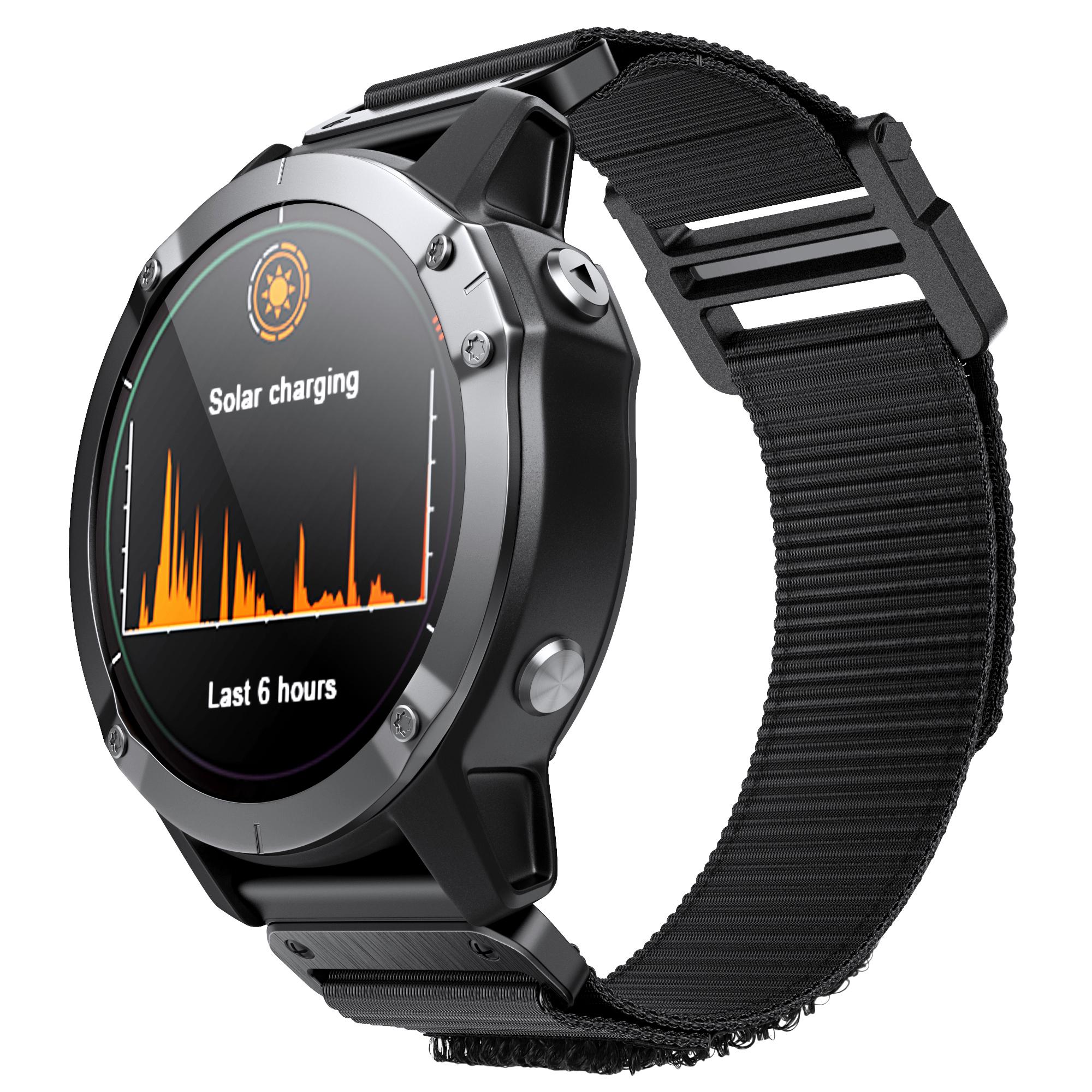 26-міліметровий спортивний ремінець-петля для Garmin Fenix 7X/6X/5X, дихаючий нейлоновий регульований еластичний змінний ремінець Black
26-міліметровий спортивний ремінець-петля для Garmin Fenix 7X/6X/5X, дихаючий нейлоновий регульований еластичний змінний ремінець Black