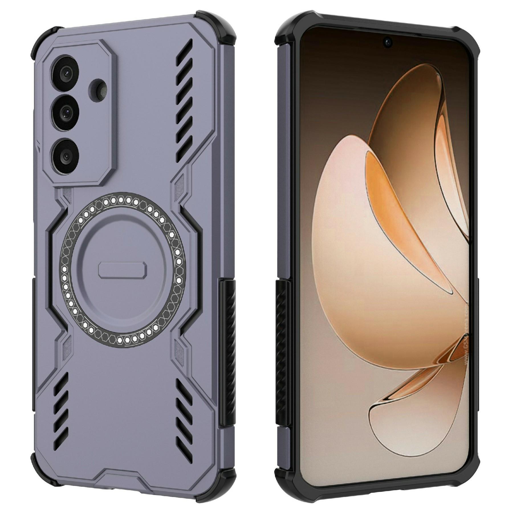 For Samsung Galaxy M56 5G Magnetic Case Butterfly Armor Hollow Heat Dissipation PC+TPU Phone Cover Blue
For Samsung Galaxy M56 5G Magnetic Case Butterfly Armor Hollow Heat Dissipation PC+TPU Phone Cover Blue