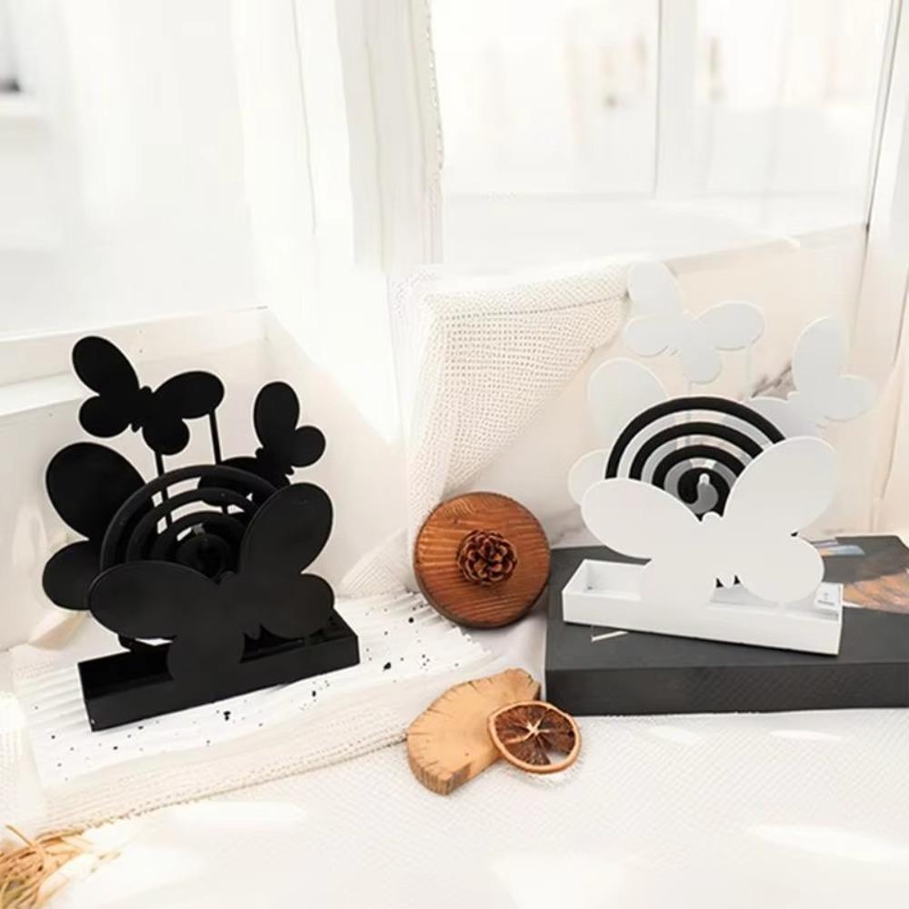 with Tray Butterfly Mosquito Coil Holder Stainless Steel Mosquito Coil Rack Plate Outdoor Camping сірий
with Tray Butterfly Mosquito Coil Holder Stainless Steel Mosquito Coil Rack Plate Outdoor Camping сірий
