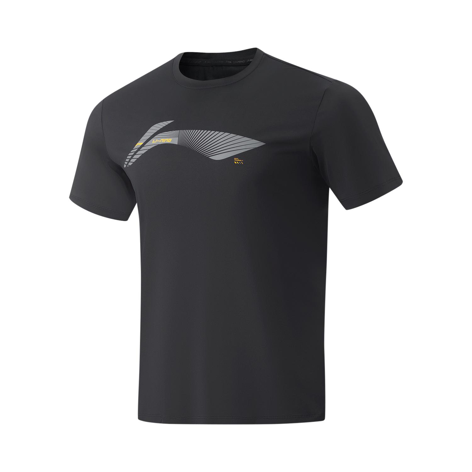 Li Ning Fitness Series Logo Letter Round Neck Comfortable Versatile Quick-Dry Short Sleeve T-Shirt Men T-Shirts Black ATSU021-1 L
Li Ning Fitness Series Logo Letter Round Neck Comfortable Versatile Quick-Dry Short Sleeve T-Shirt Men T-Shirts Black ATSU021-1 L